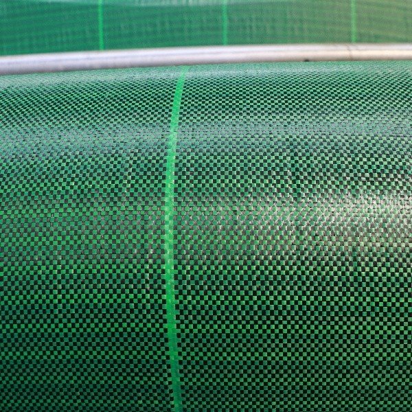 Green Non Perforated Weed Control Fabric Roll factory