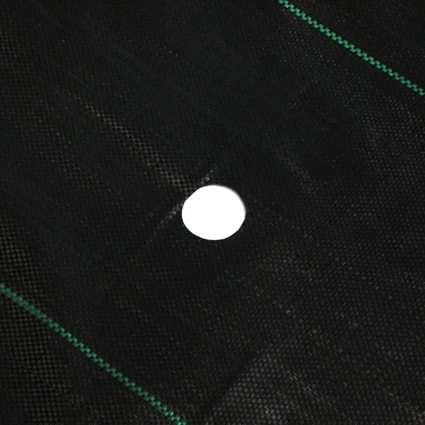 Round Hole Perforated Weed Control Fabric Roll best